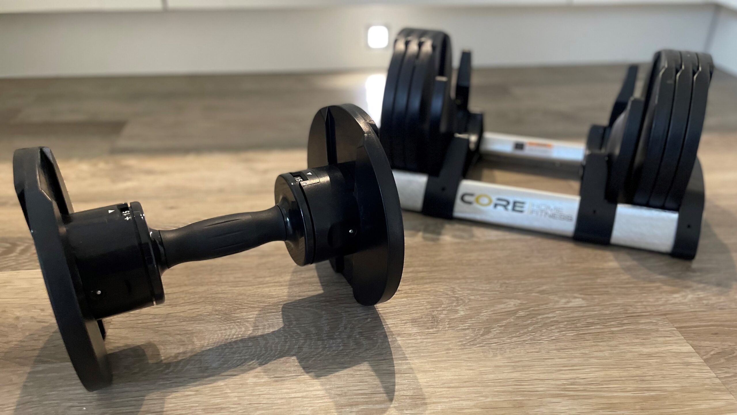 Elevate Your Home Workouts with the Core Home Fitness Adjustable Dumbbell Set