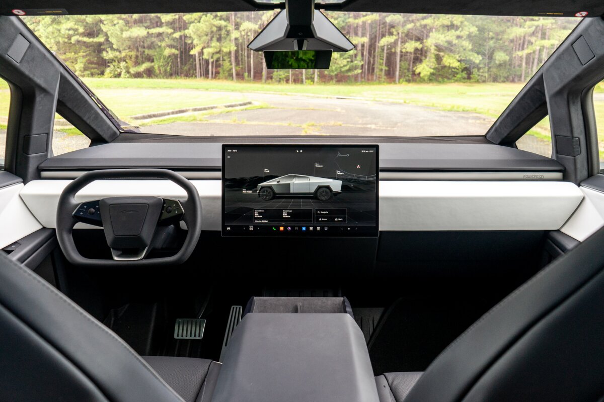 Tesla Cybertruck Interior A Deep Dive into Its Futuristic Design and Features