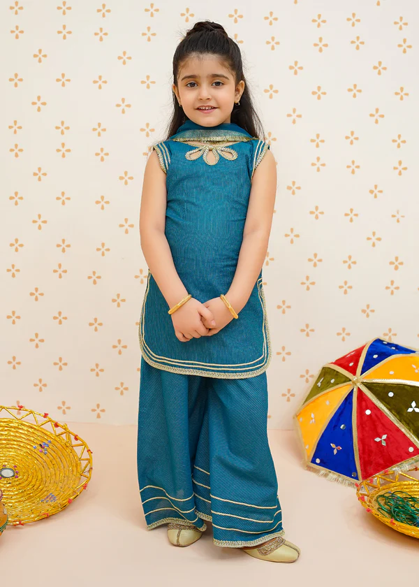 Trendy Pakistani Party Wear Dresses for Kids Online