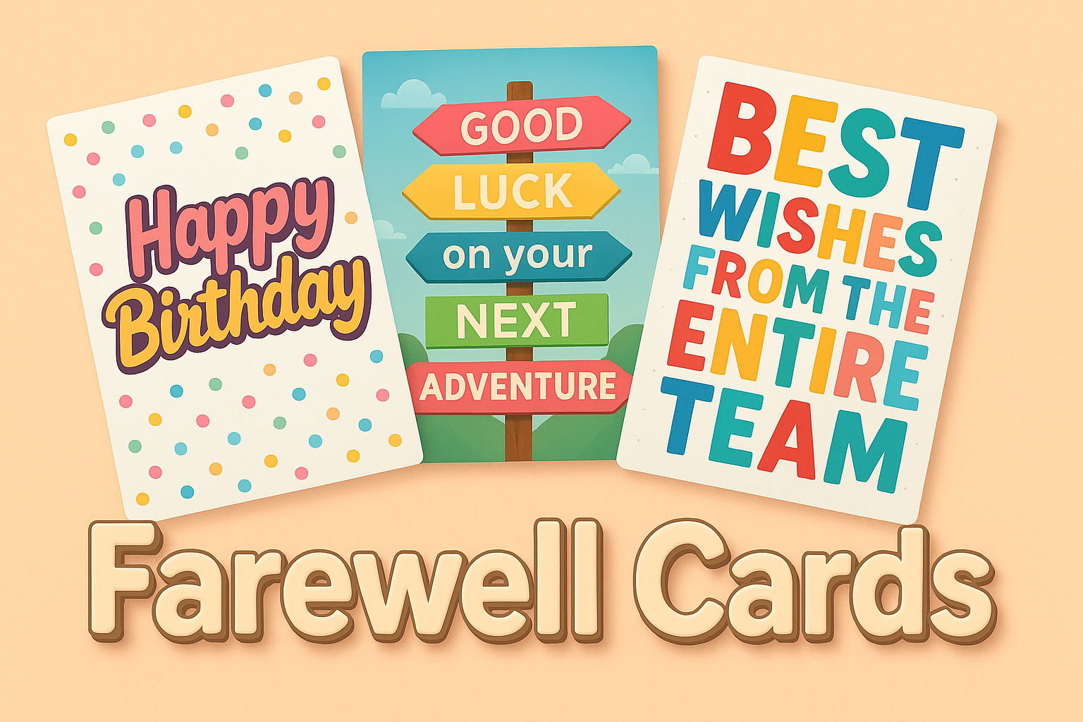 Send Virtual Farewell Cards Anywhere to Mark Departures