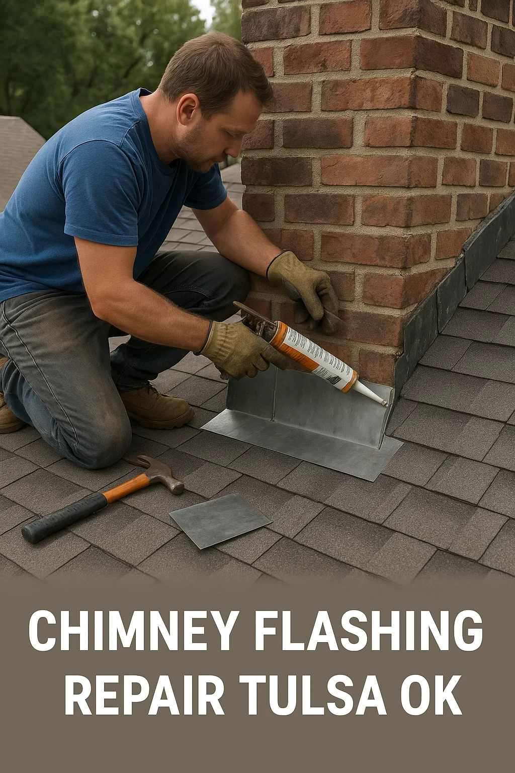 How to Do Chimney Flashing Repair Tulsa OK the Right Way